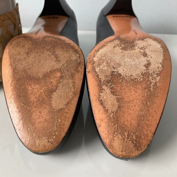 SALVATORE FERRAGAMO Black pumps 10.5 - Picture 8 of 9